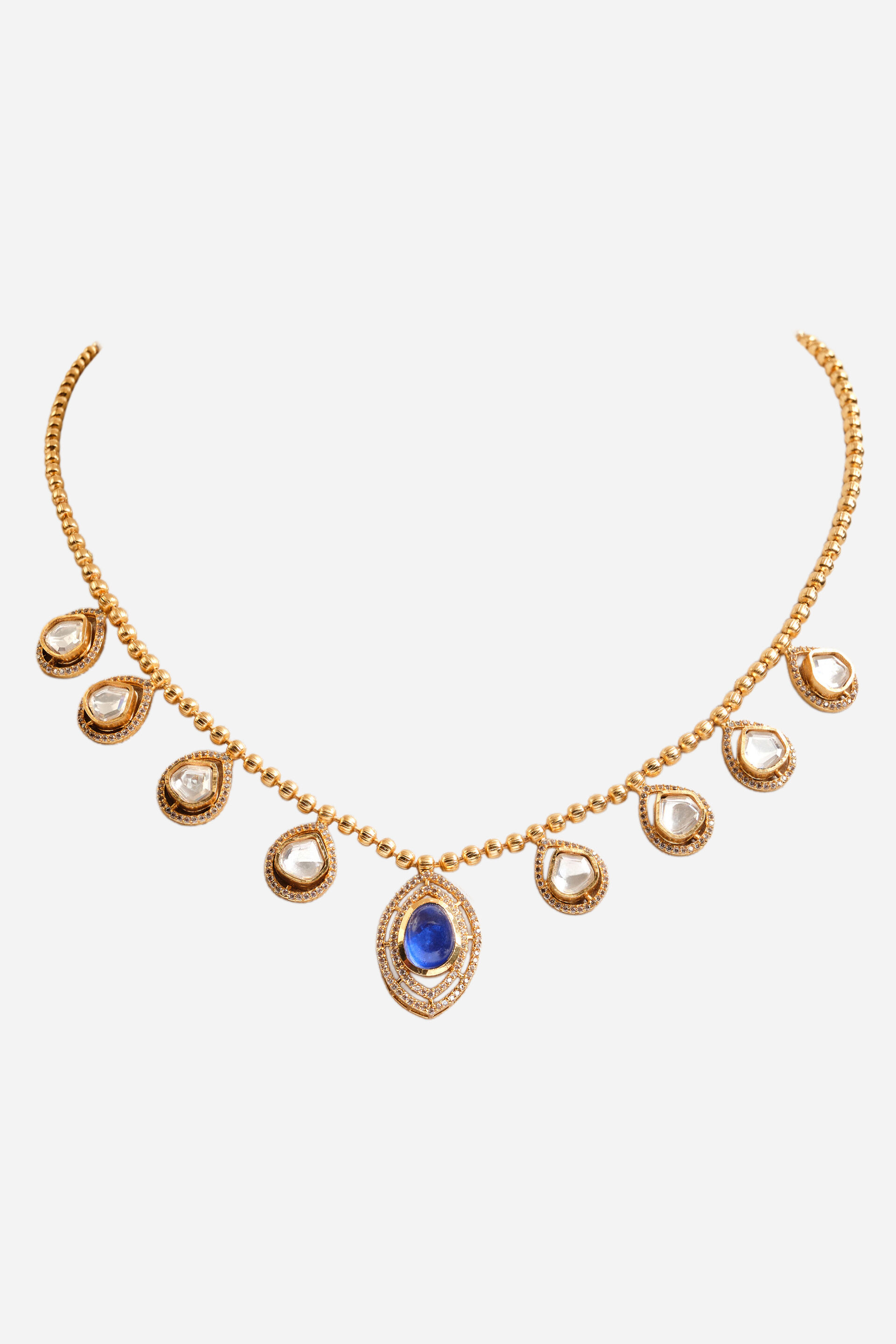Ishq Blue Necklace